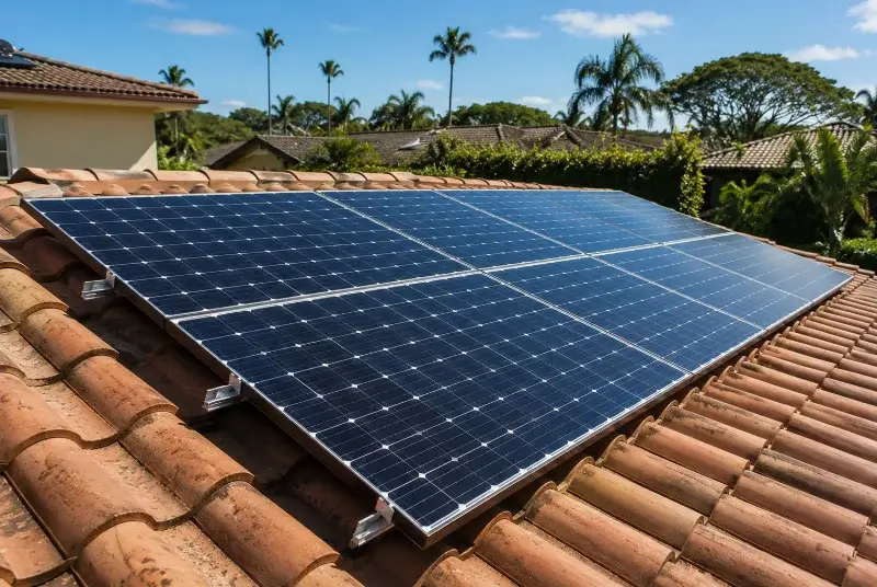 Installation de panneaux solaires à Parcieux